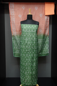 Batik Printed Supernet Kota Salwar Sets | HY155