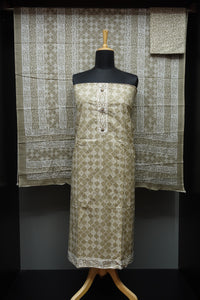 Batik Inspired Screen Printed Cotton Salwar Sets | SW1165