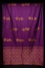 Floral Pattern Weaved Semi Silk Saree | READY-TO-WEAR | KT181
