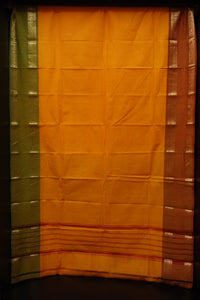Cotton Sarees with Ganga-Yamuna Borders | VR140