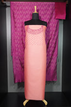 Machine Embroidery Semi Silk Salwar Sets | ACT816