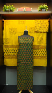 Ajrak block printed cotton salwar sets | KA239