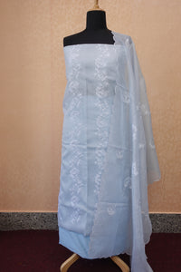 Computerized Embroidered Silky Kota Salwar Sets | ACT725