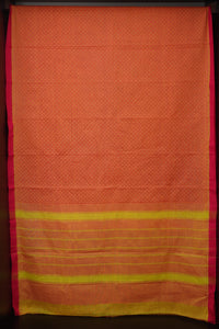 Jacquard ﻿weaved Chettinad Cotton Sarees (Kathathaadi Kattam) | VR202
