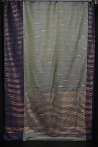 Semi Silk Saree With Weave Patterns | Ready to Wear | KT185