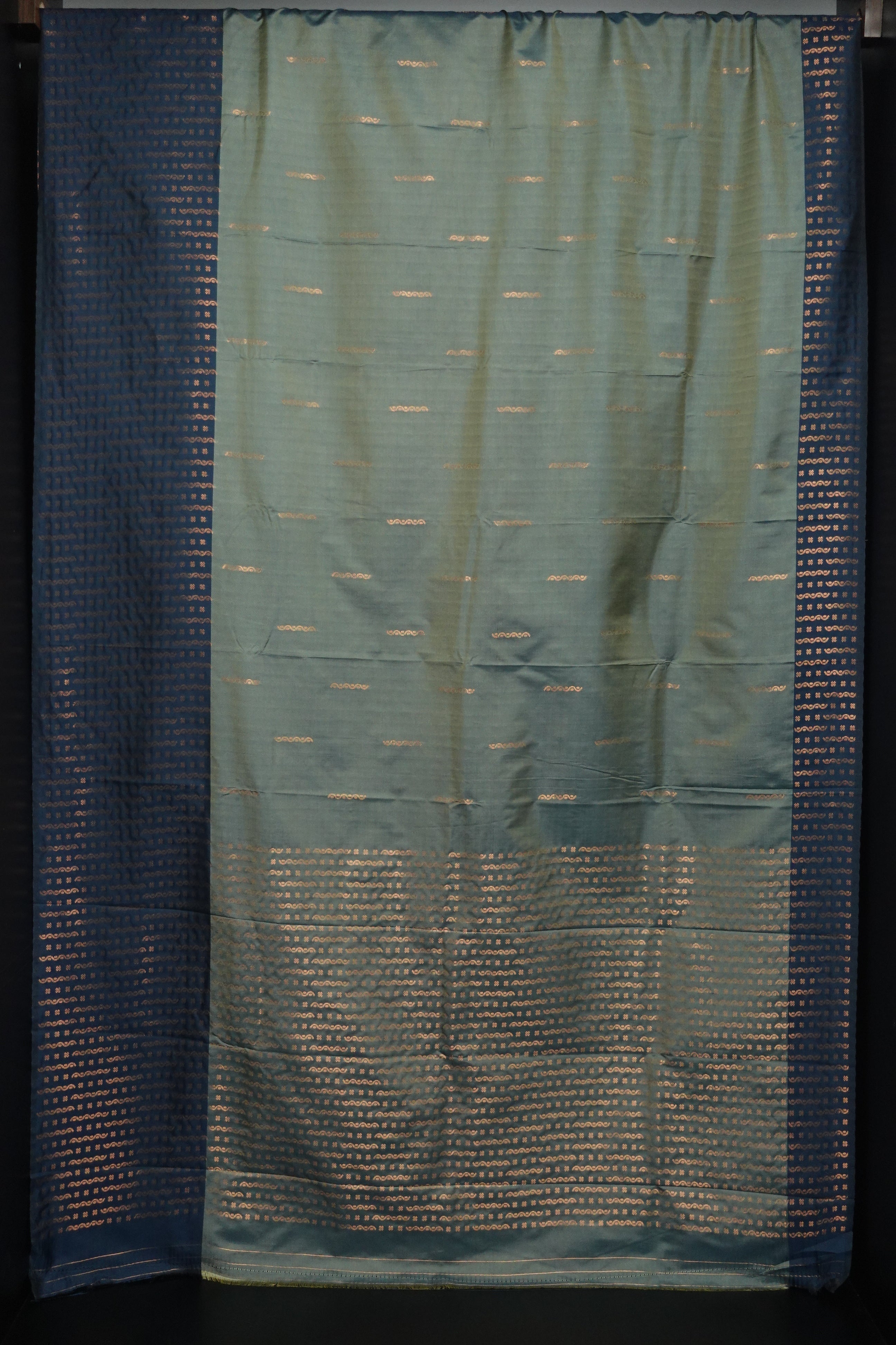 Semi Silk Saree With Weave Patterns | Ready to Wear | KT185