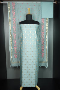 Chanderi Banarasi Salwar Set | JCL736