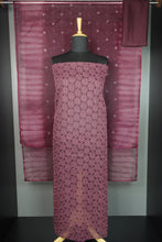 Schiffli Pattern With Viscose Organza Salwar Set | MS683