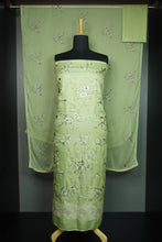 Tussar Finished Embroidery Salwar Sets | MS685