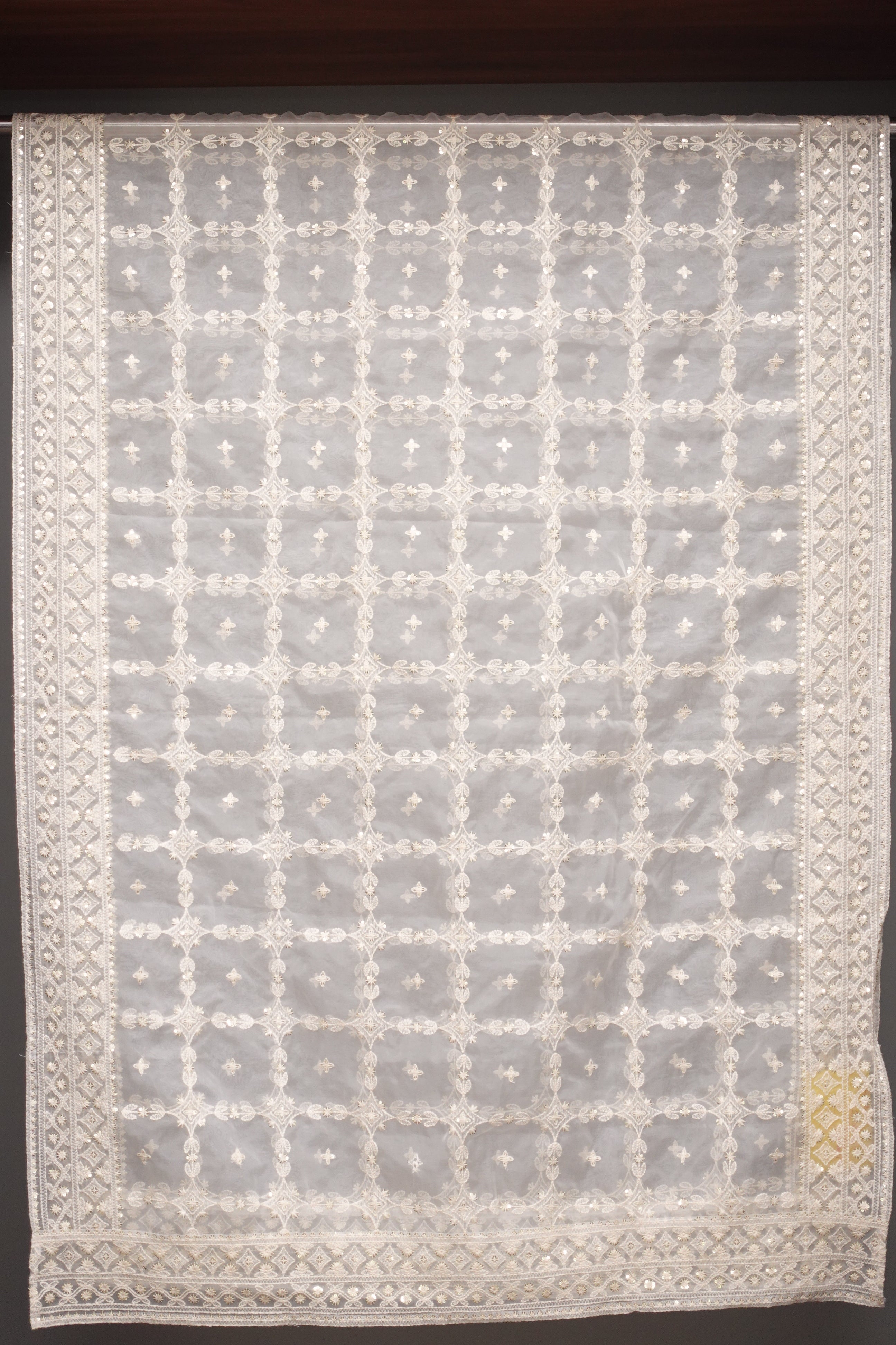Embroidery Patterned Georgette Dupatta | AH662