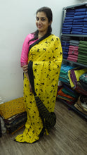 Screen printed mul cotton saree | VFC223