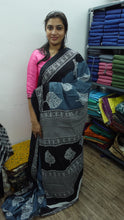 Screen printed mul cotton saree | VFC223