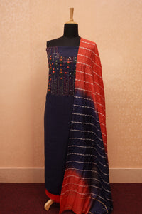 Jacquard Cotton Salwar Sets | PF873