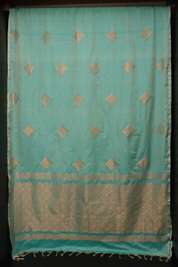 Cotton Blended Semi Silk Sarees | KRK102