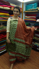 Printed tussar salwar sets | MNH132
