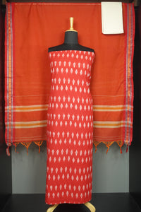 Ikat Weaved Cotton Salwar Set | SC190