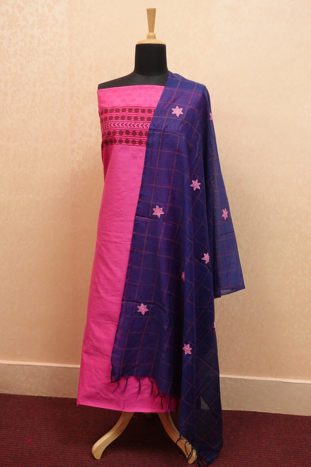 Semi Silk Top & Printed Kota Dupatta Collections | SS883