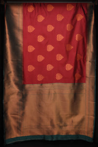Rich Floral Butta Weaved Semi Silk Sarees | KT191
