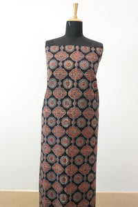 Ajrak Printed Cotton Kurtha Materials | KA243