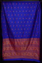 Borderless Semi-Silk Sarees with Copper Zari Pattern  | KT192