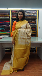 Embroidered desi tussar sarees | HS568