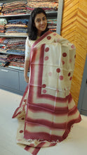 Discharge Printed Shaded Tussar Sarees | HS573