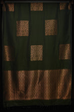 Semi Silk Sarees In Shades of Green | KRK122