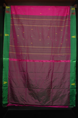 Buta Weaved Semi Silk Saree | AHD367