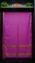 Staple cotton saree with weave patterns | MDS193