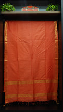Staple cotton saree with weave patterns | MDS193