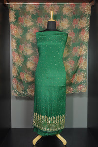 Hand Embroidery Chinon Salwar Set | NI545