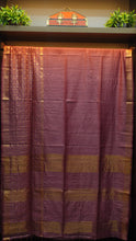 Bhagalpuri linen finish sarees with zari weave patterns | MRD242