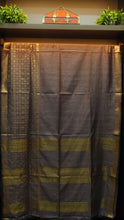 Bhagalpuri linen finish sarees with zari weave patterns | MRD242