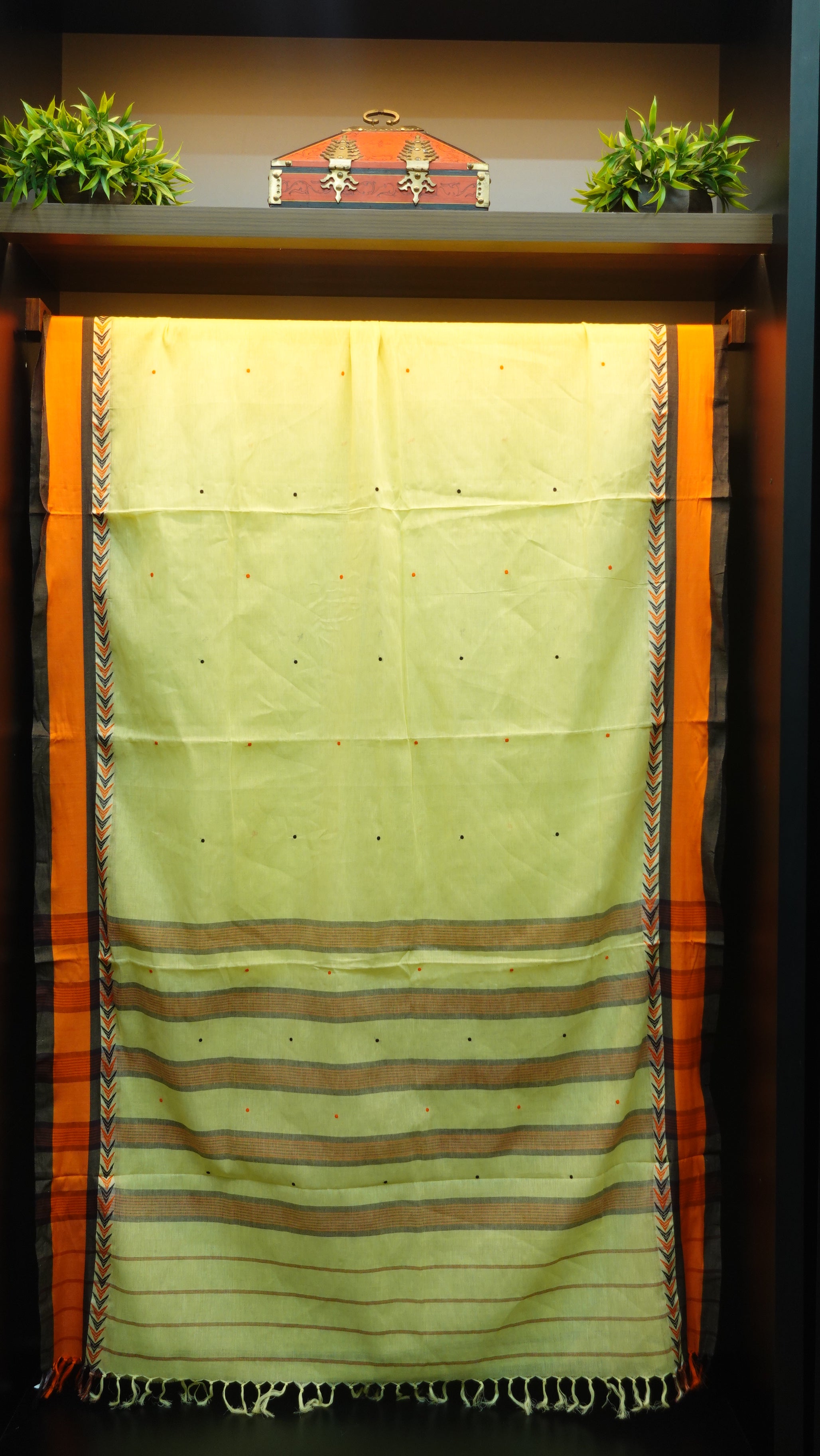 Soft Cotton Begampuri Handloom saree | TA102