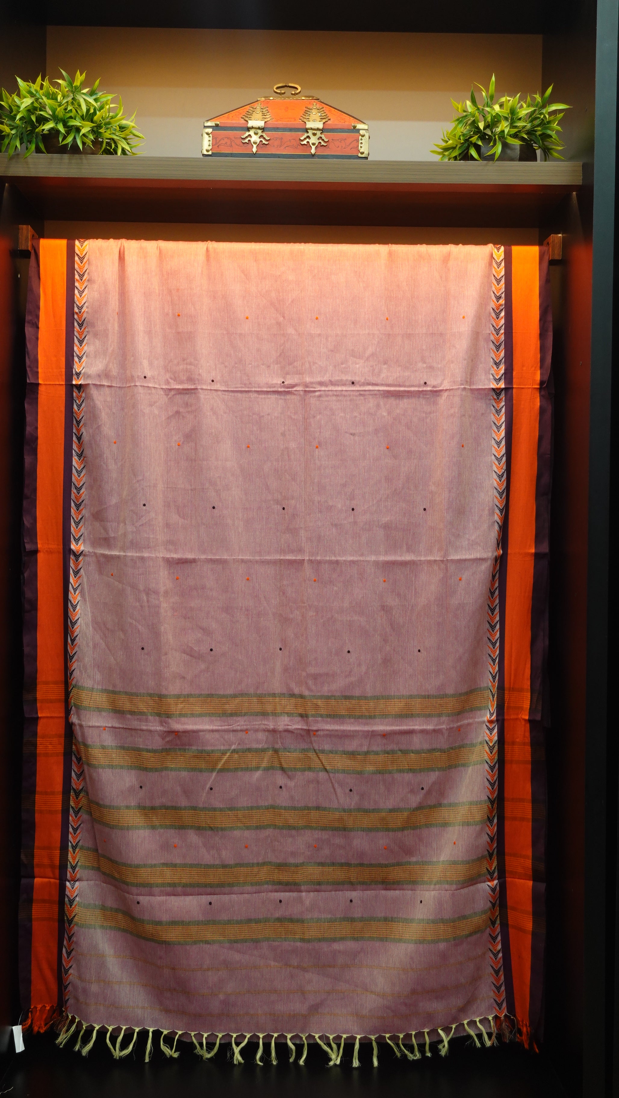 Soft Cotton Begampuri Handloom saree | TA102