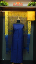Slub chanderi salwar sets with weave patterns | SS853