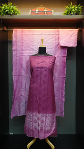 Block printed chanderi finish salwar sets | ACT618