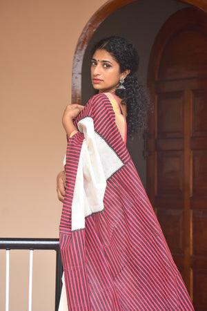 Printed Kerala Cotton Sarees Collections | PFS138