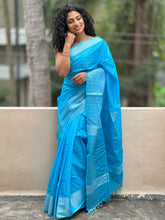 Bhagalpuri Linen Finished Saree  | MDS298