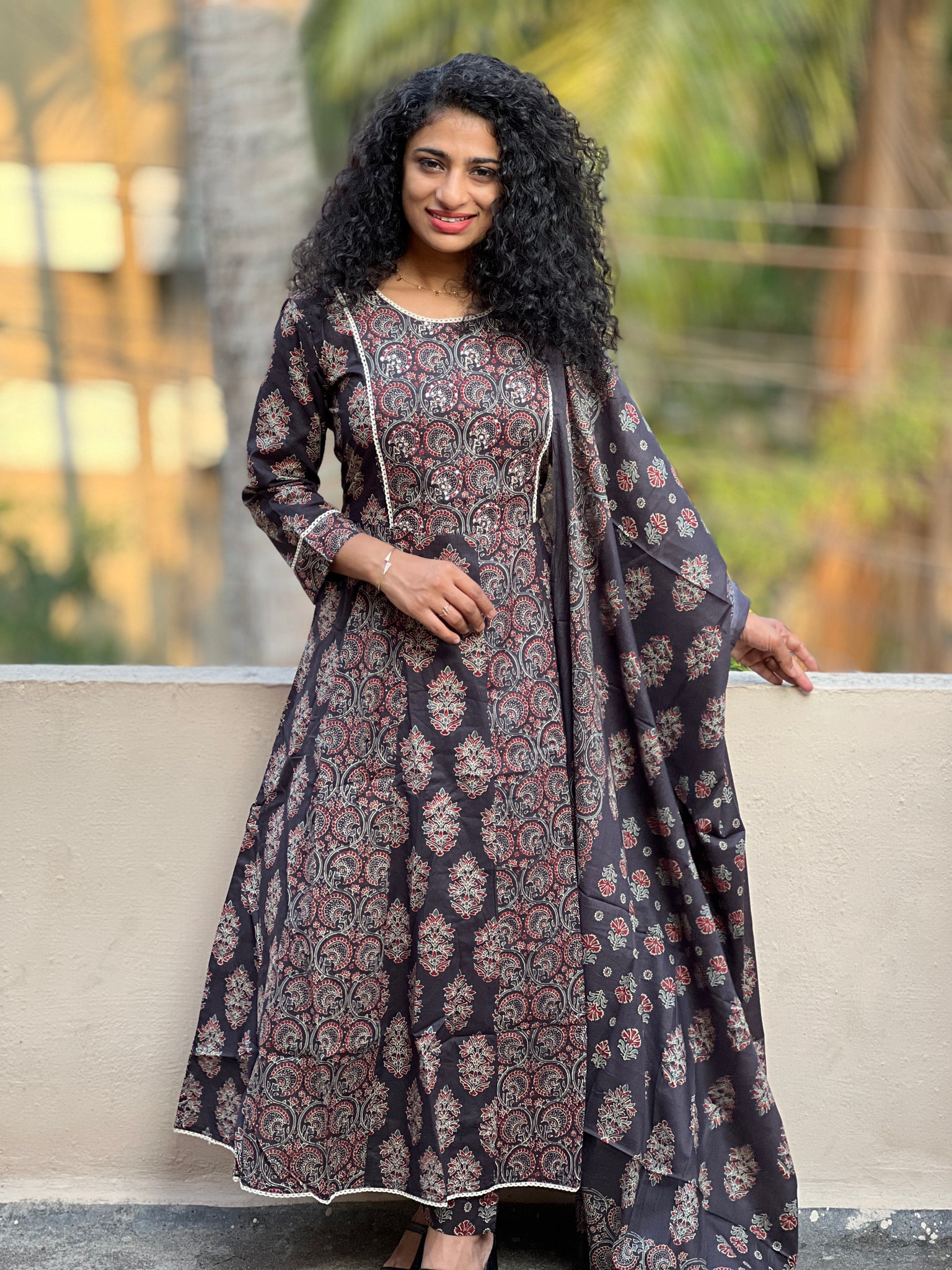 Shop Now Long Kurtas With Skirt Style Salwar Suits – Lady India