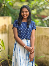 Shibori Pattern Skirt |  AF231