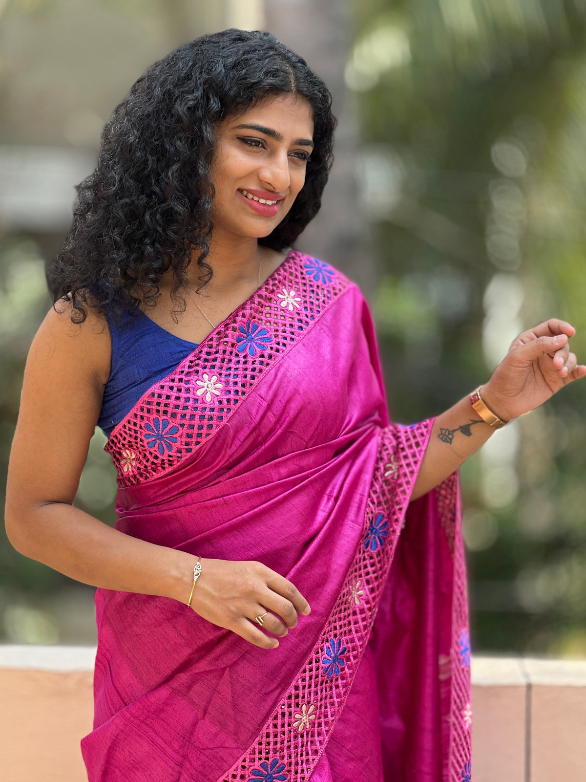 Geecha Tussar Saree | SK137
