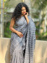 Elegant Power loom Sarees with Tusaar Geecha Finishing | MRD272