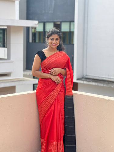 Budget- Friendly Staple Cotton Sarees | MDS253