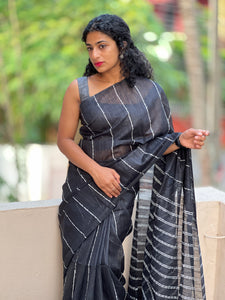 Elegant Power loom Sarees with Tusaar Geecha Finishing | MRD272