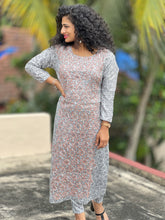 Digital Printed Rayon Top & Bottom Set | OS210