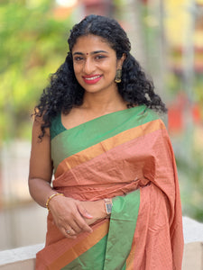Weaved Pattern Semi Silk Saree | KKP161