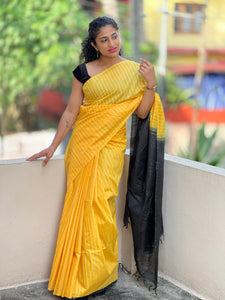 Bhagalpuri Linen Saree | MDS268