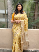 Jhal Pattern Embroidered Desi Tussar Sarees | ACT783