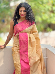 Zari Weaved Buta Design Semi Silk Saree | KKP133